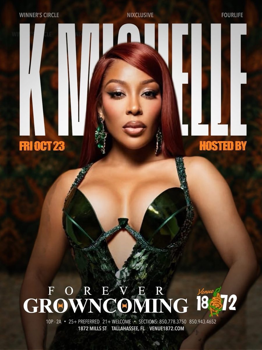 K. Michelle Forever Growncoming flyer — Friday, October 23